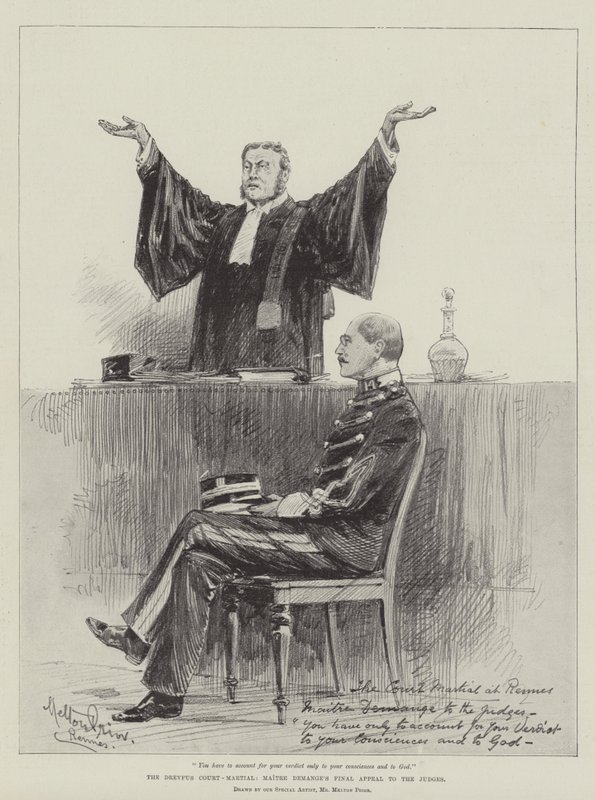 Le procès Dreyfus, l
