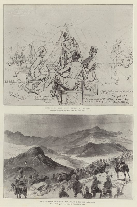 Le soulèvement de la frontière indienne - Melton Prior