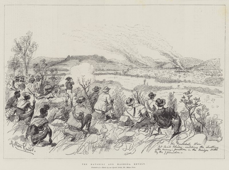 La Révolte des Matabili et Mashona - Melton Prior