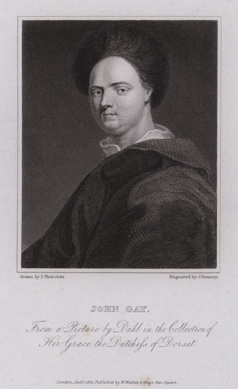 John Gay, poète et dramaturge anglais - Michael Dahl