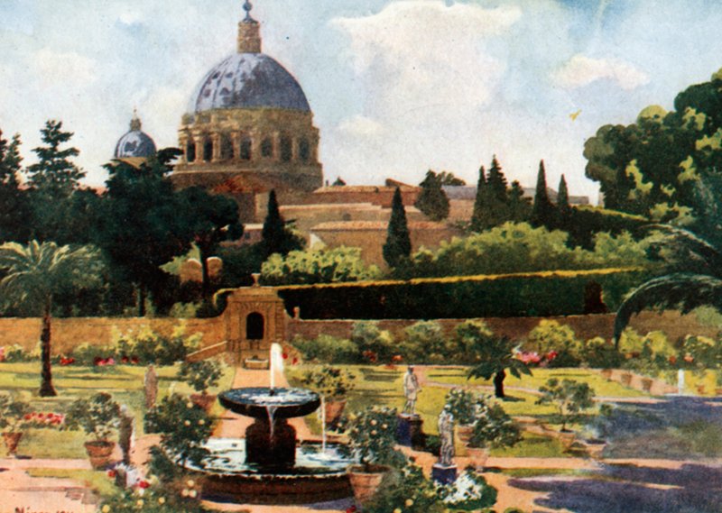 Le Jardin Enfoui, Le Vatican, Rome - Mima Nixon