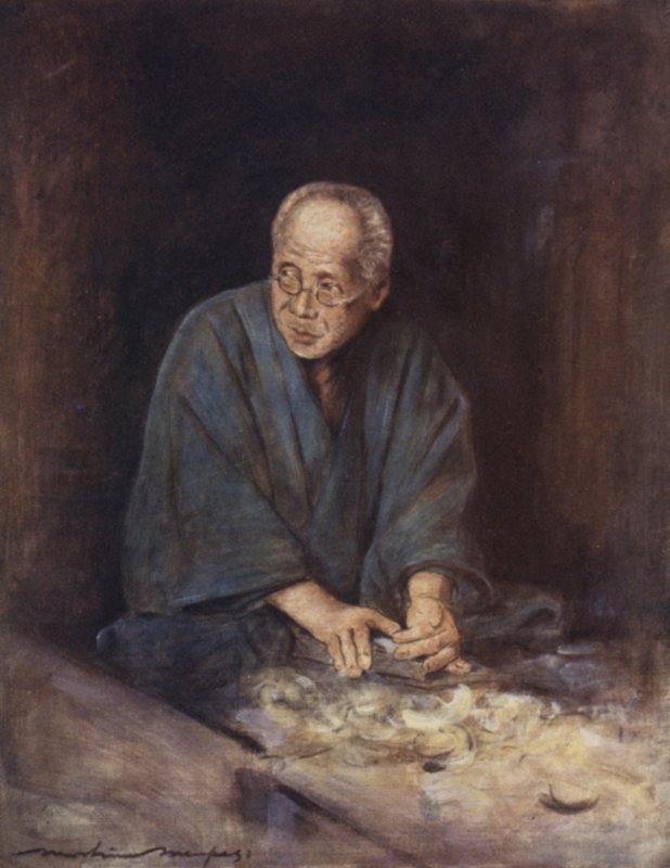 Le charpentier - Mortimer Ludington Menpes