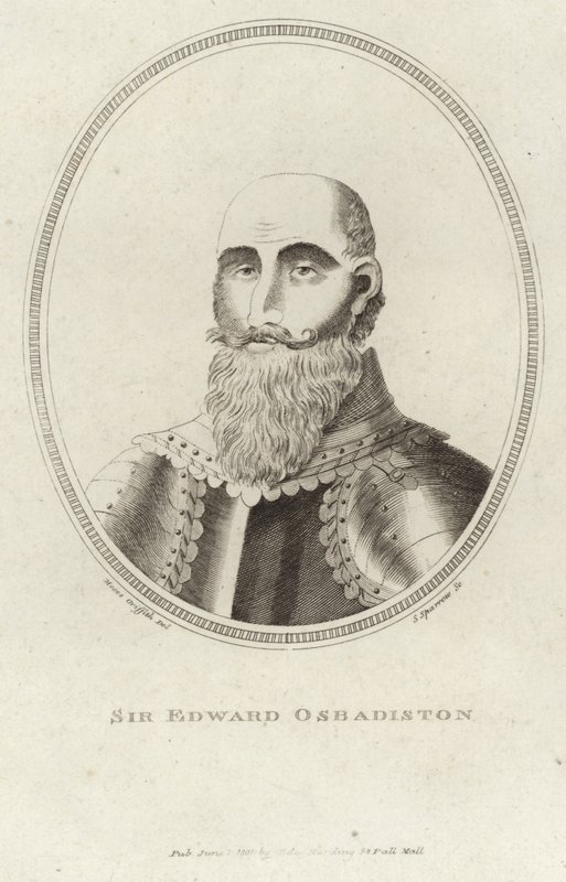 Portrait de Sir Edward Osbadiston - Moses Griffith