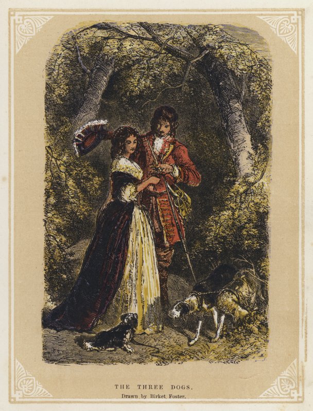 Les trois chiens - Myles Birket (after) Foster