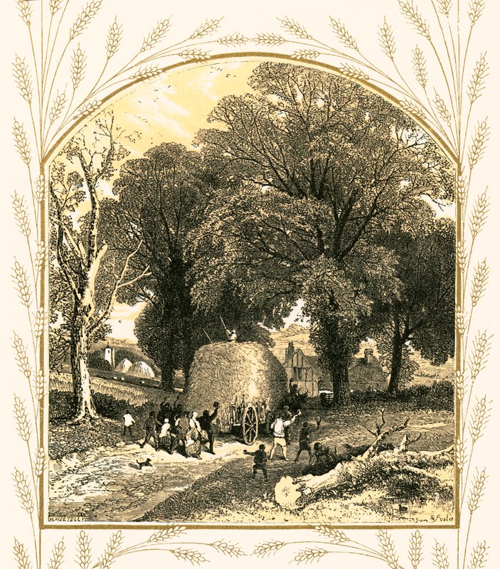 Le Chariot de foin - Myles Birket Foster