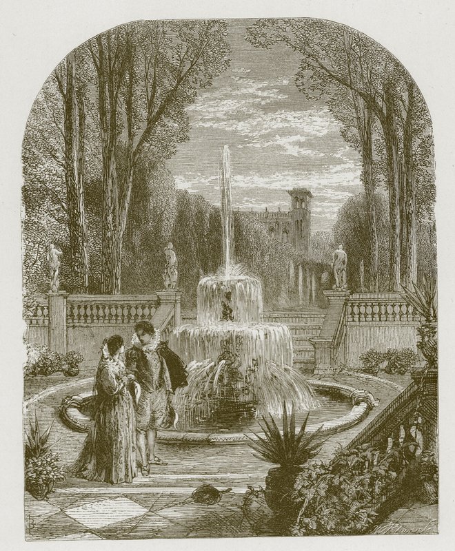 Lord Thomas et Fair Annet - Myles Birket Foster