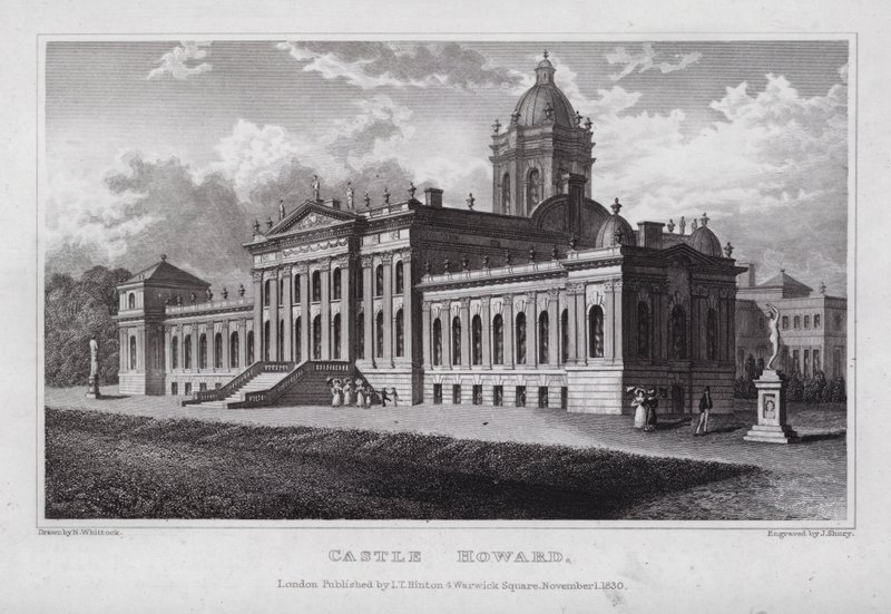 Château Howard - Nathaniel (after) Whittock