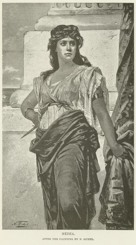 Médée (gravure) - Nathaniel Sichel