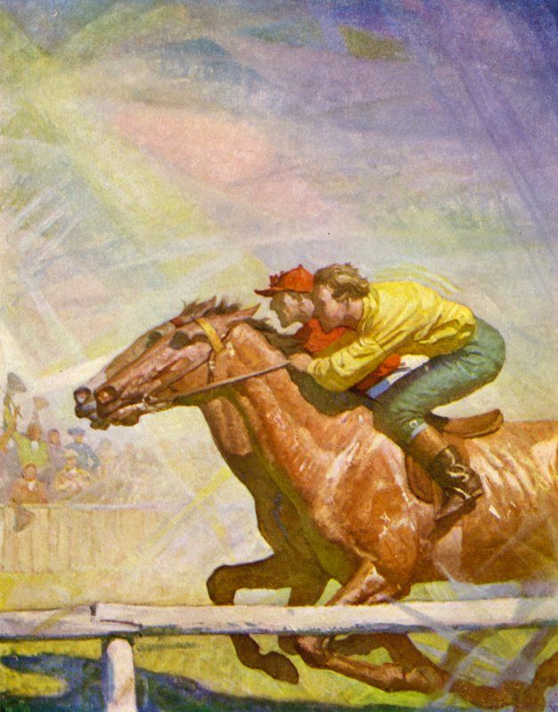 La course de chevaux - Newell Convers Wyeth