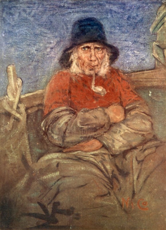 Un vieux pêcheur de Scheveningen - Nico Jungman