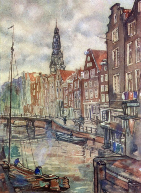 Oudezijdsch, Voorburgwal, Amsterdam - Nico Jungman