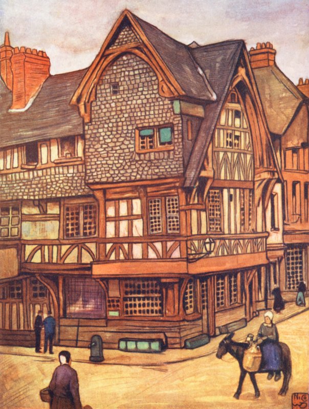 Maison à colombages, Lisieux - Nico Jungmann