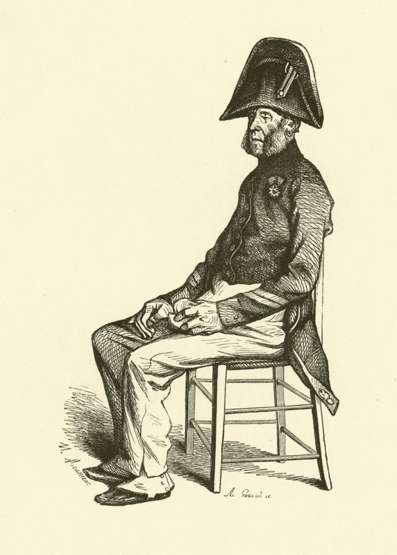 Le Pensionnaire (gravure) - Nicolas Toussaint (after) Charlet