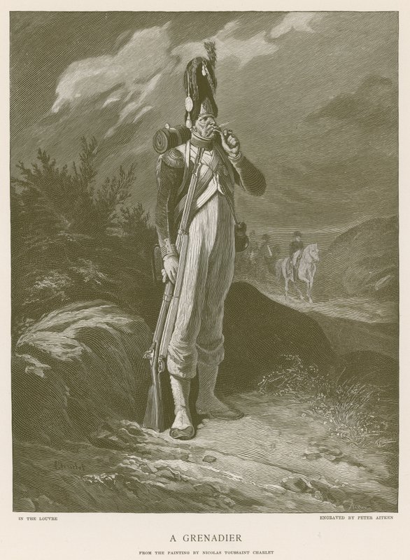 Un grenadier - Nicolas Toussaint Charlet