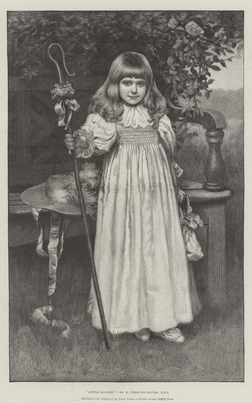 La Petite Bo-Peep - Norman Prescott Davies