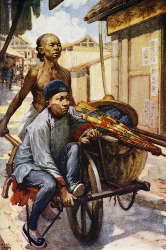 Chine : Une brouette - Norman Hardy