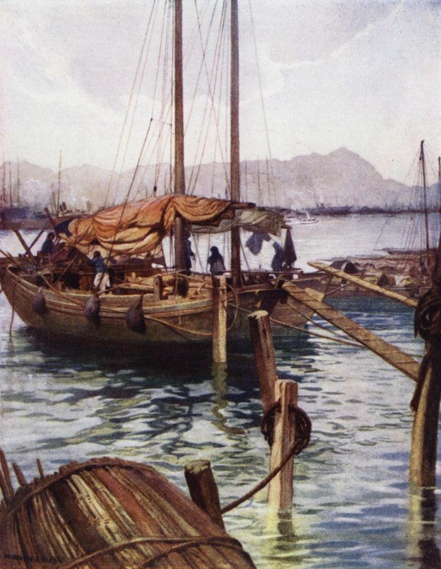 Chine : Port de Hong Kong - Norman Hardy