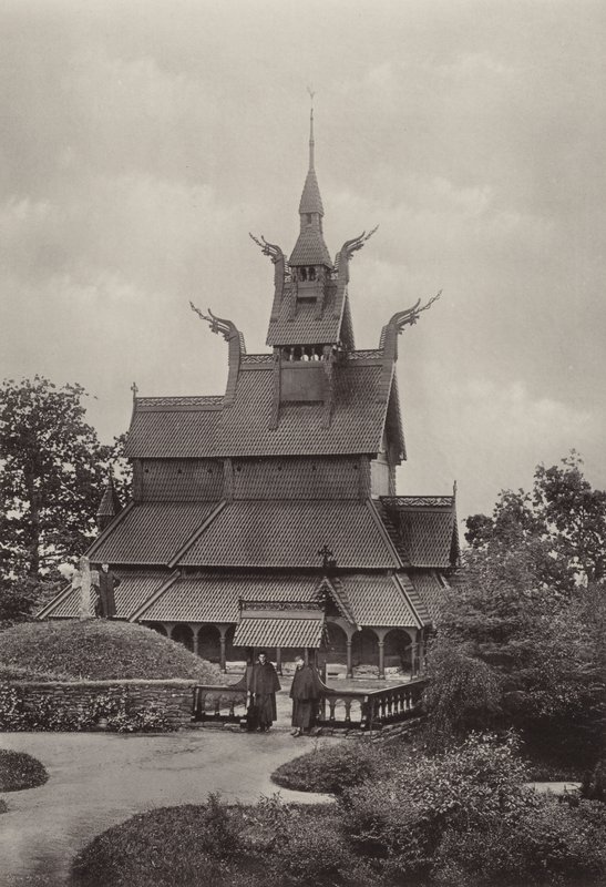 Fantoft, église en bois debout, Bergen - Norwegian Photographer