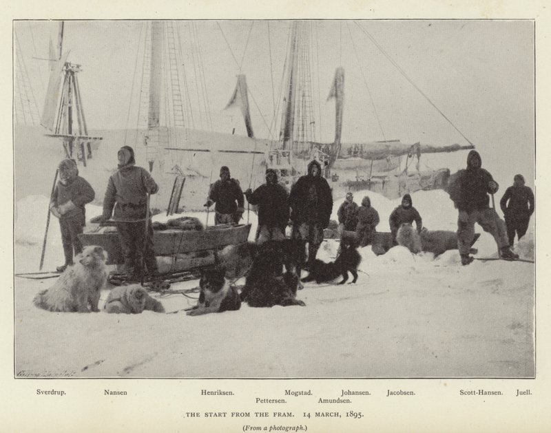 Le départ du Fram - Norwegian Photographer