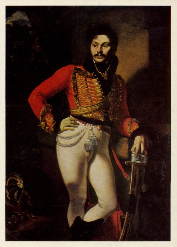 Portrait de Yevgraf Davydov, 1809 - Orest Adamovich Kiprensky