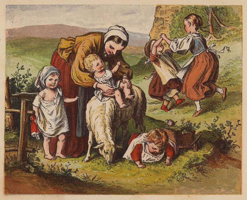 La Promenade de Bébé - Oskar Pletsch