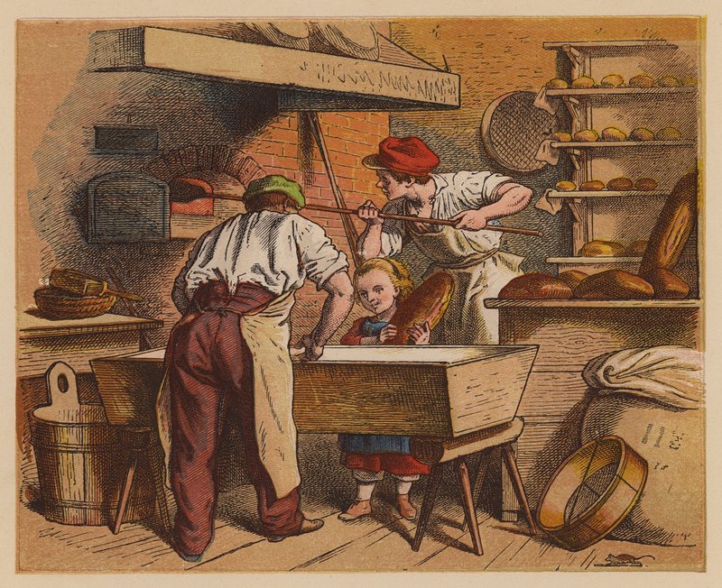 Le boulanger - Oskar Pletsch