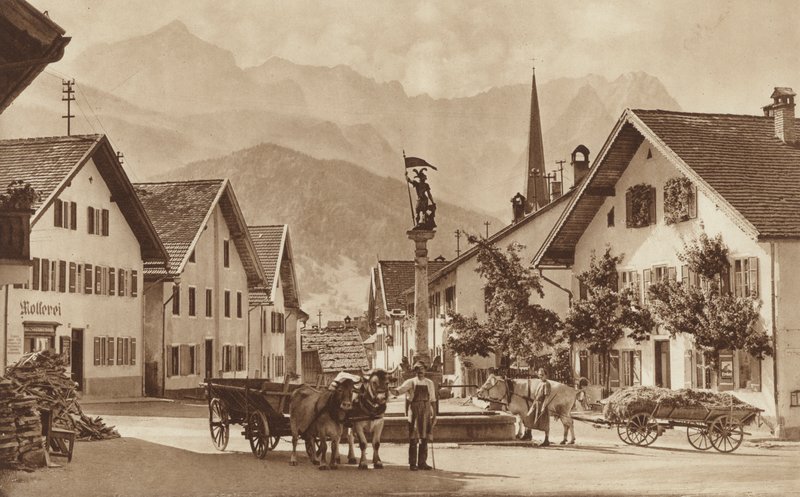 Place Florian à Partenkirchen - Otto Ballerstedt