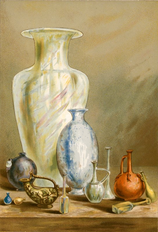 Vases (verre et poterie) - P. Sellier