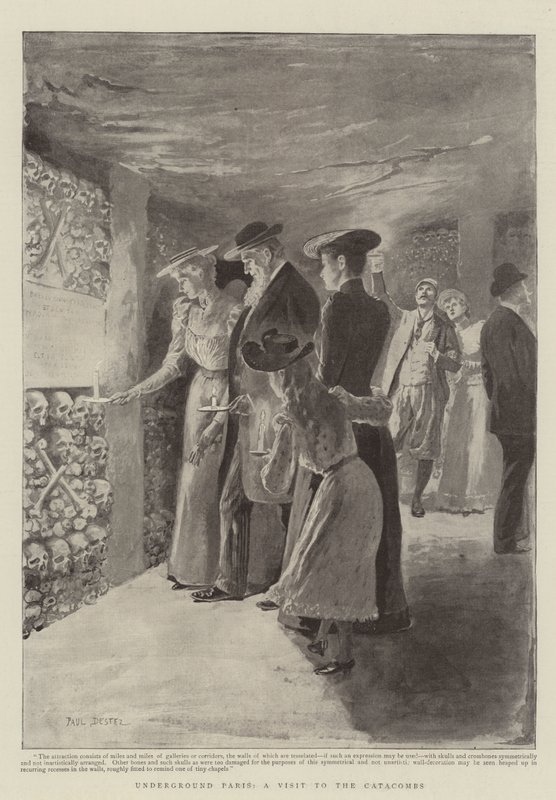 Paris souterrain, une visite aux catacombes - Paul Destez