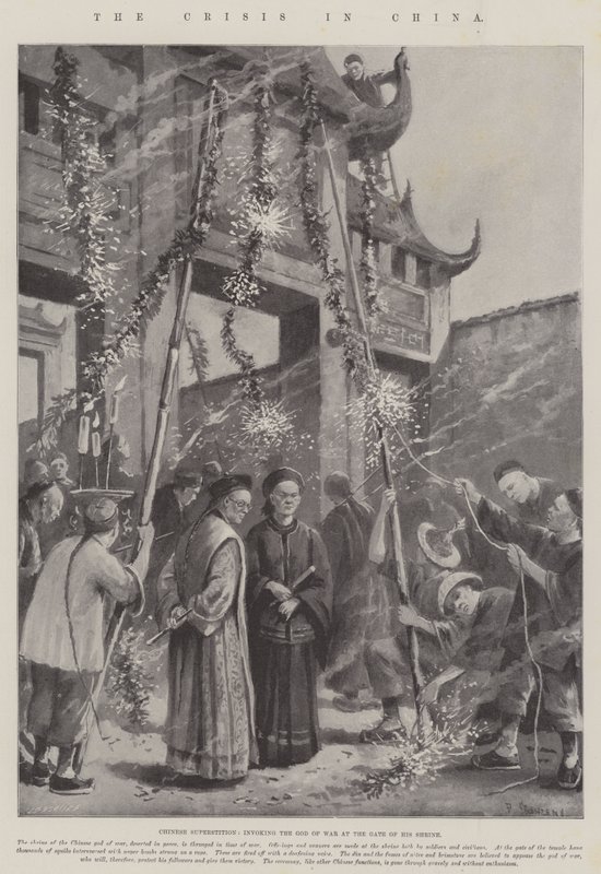 La crise en Chine - Paul Frenzeny