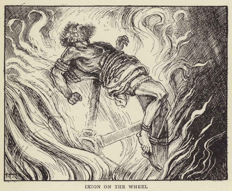 Ixion sur la roue - Paul Hardy