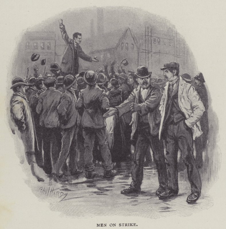 Hommes en grève - Paul Hardy