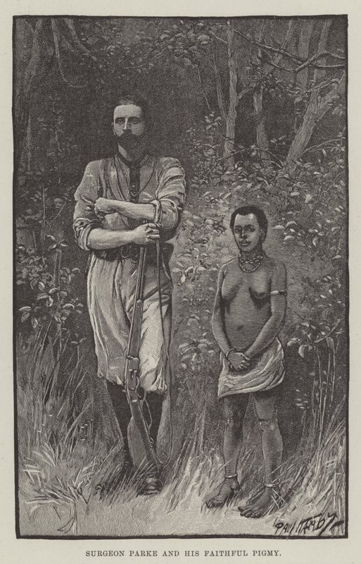 Chirurgien Parke et son fidèle Pygmée - Paul Hardy