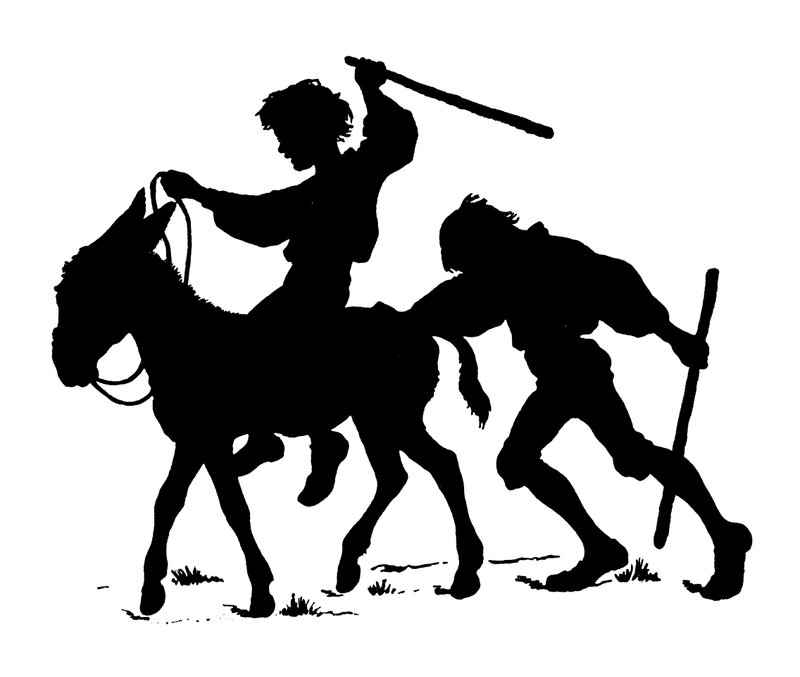 Silhouette (lithographie) - Paul Konewka