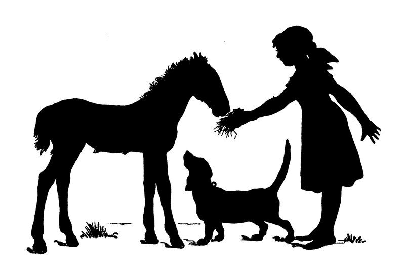 Silhouette (lithographie) - Paul Konewka