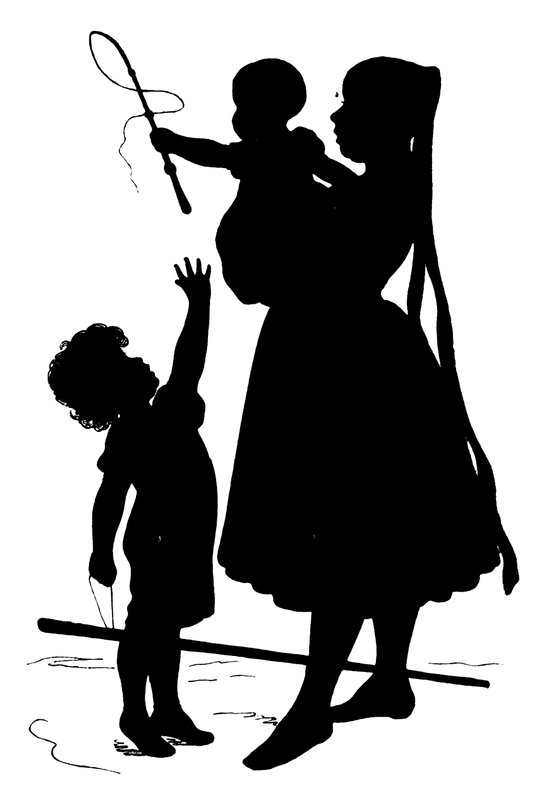 Silhouette (lithographie) - Paul Konewka