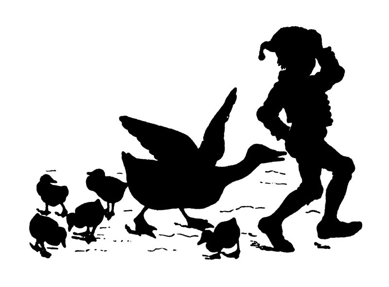 Silhouette par Paul Konewka (lithographie) - Paul Konewka