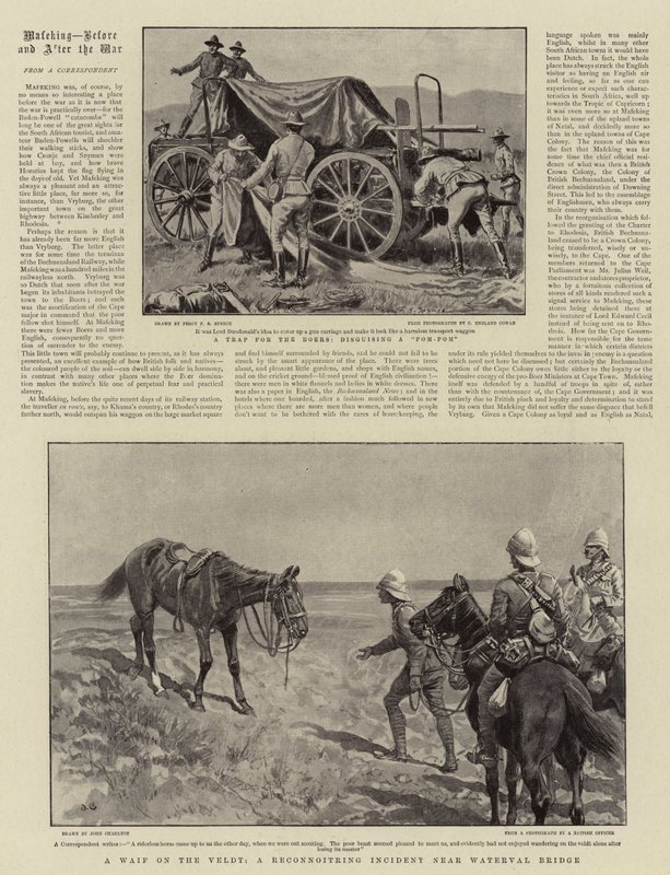 Mafeking, avant et après la guerre - Percy F.S. Spence