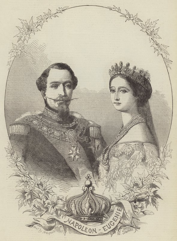Napoléon et Eugénie - Percy Macquoid