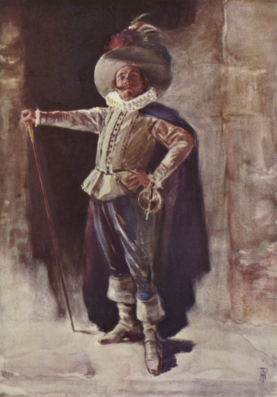 Coquelin, en Cyrano de Bergerac - Percy Anderson