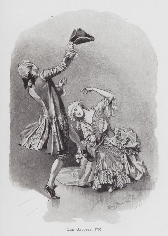 Danse : La Gavotte - Percy Macquoid