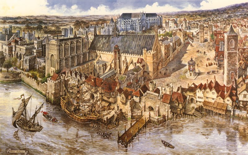 Vue aérienne de Westminster - Peter Jackson