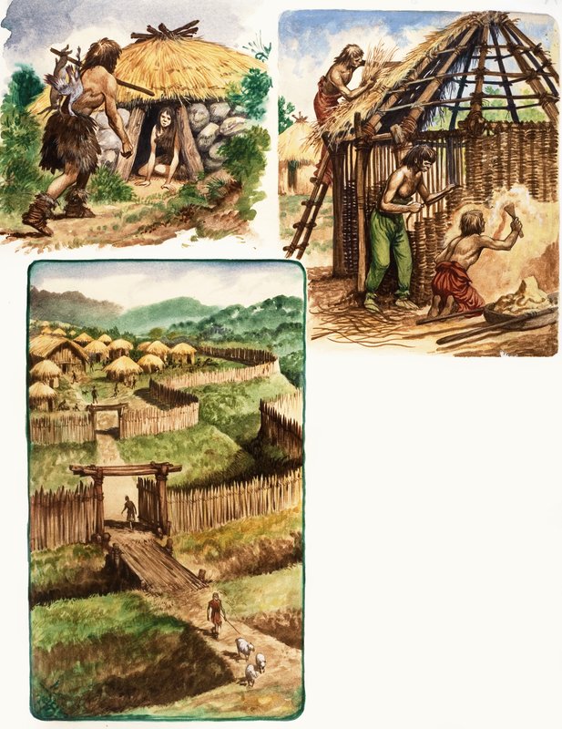 Maisons des anciens Bretons - Peter Jackson
