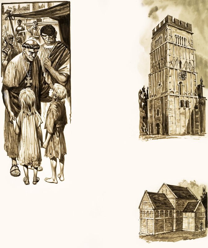 Moine et église - Peter Jackson