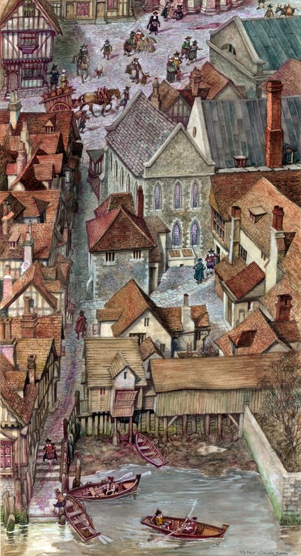 Vue non identifiée de Londres - Peter Jackson