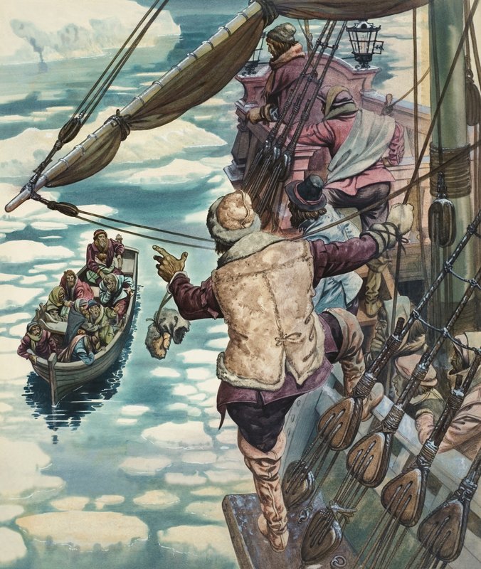 Scène non identifiée en mer - Peter Jackson