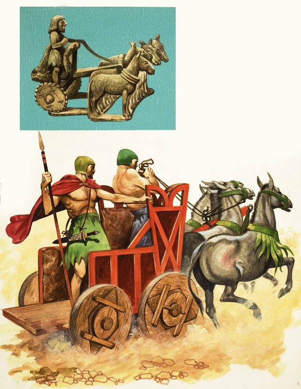 Char à roues en bois - Peter Jackson