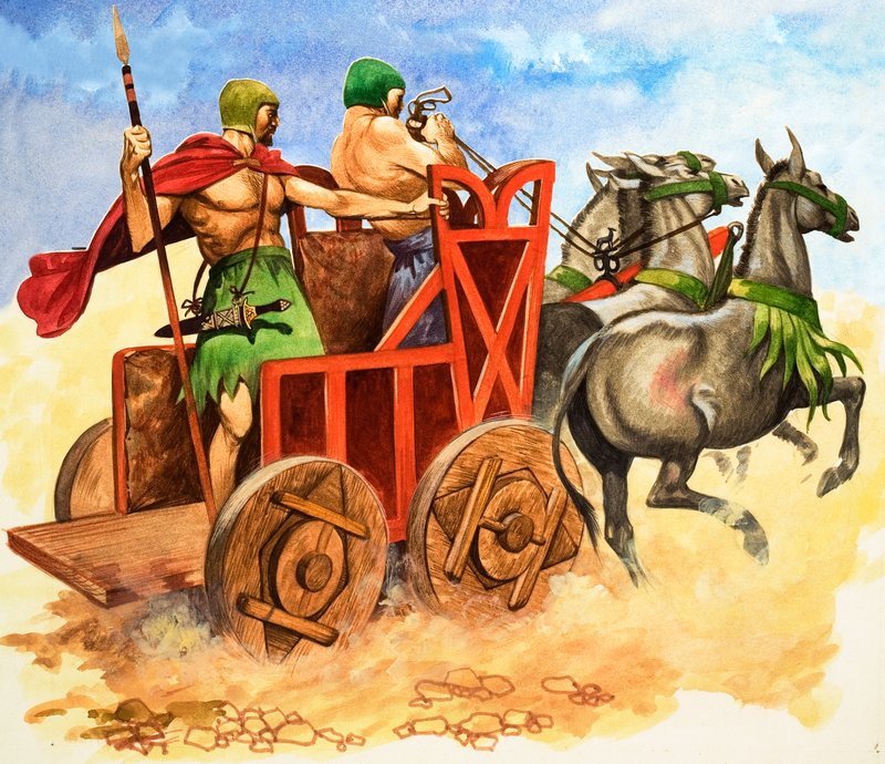 Char à roues en bois - Peter Jackson