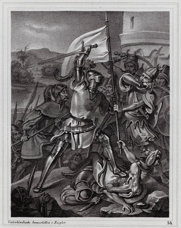 Siège de Damiette - Peter Johann Nepomuk Geiger