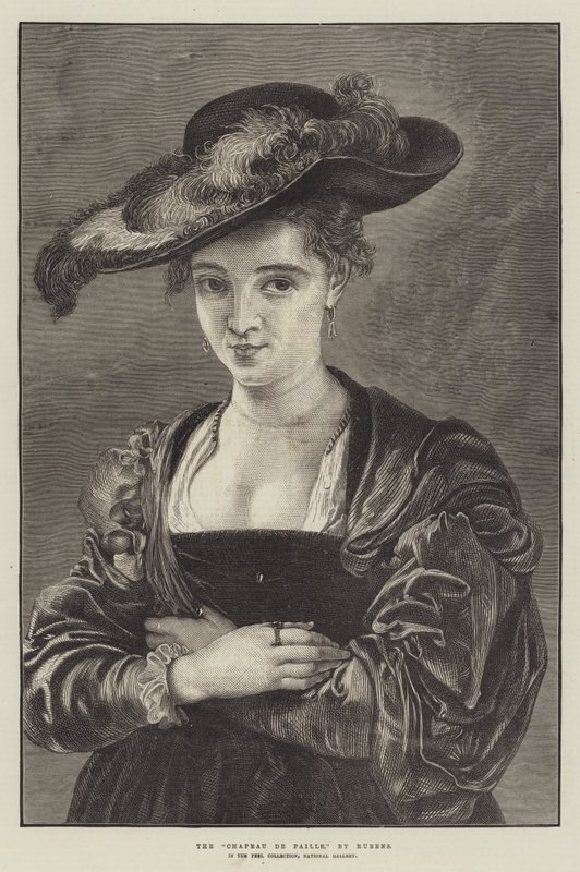 Le Chapeau de Paille - Peter Paul Rubens